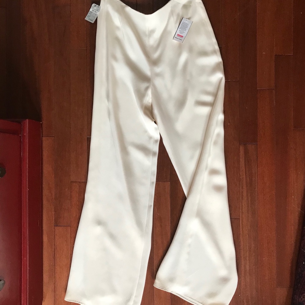 100% Silk Formal Slacks Pants with lining